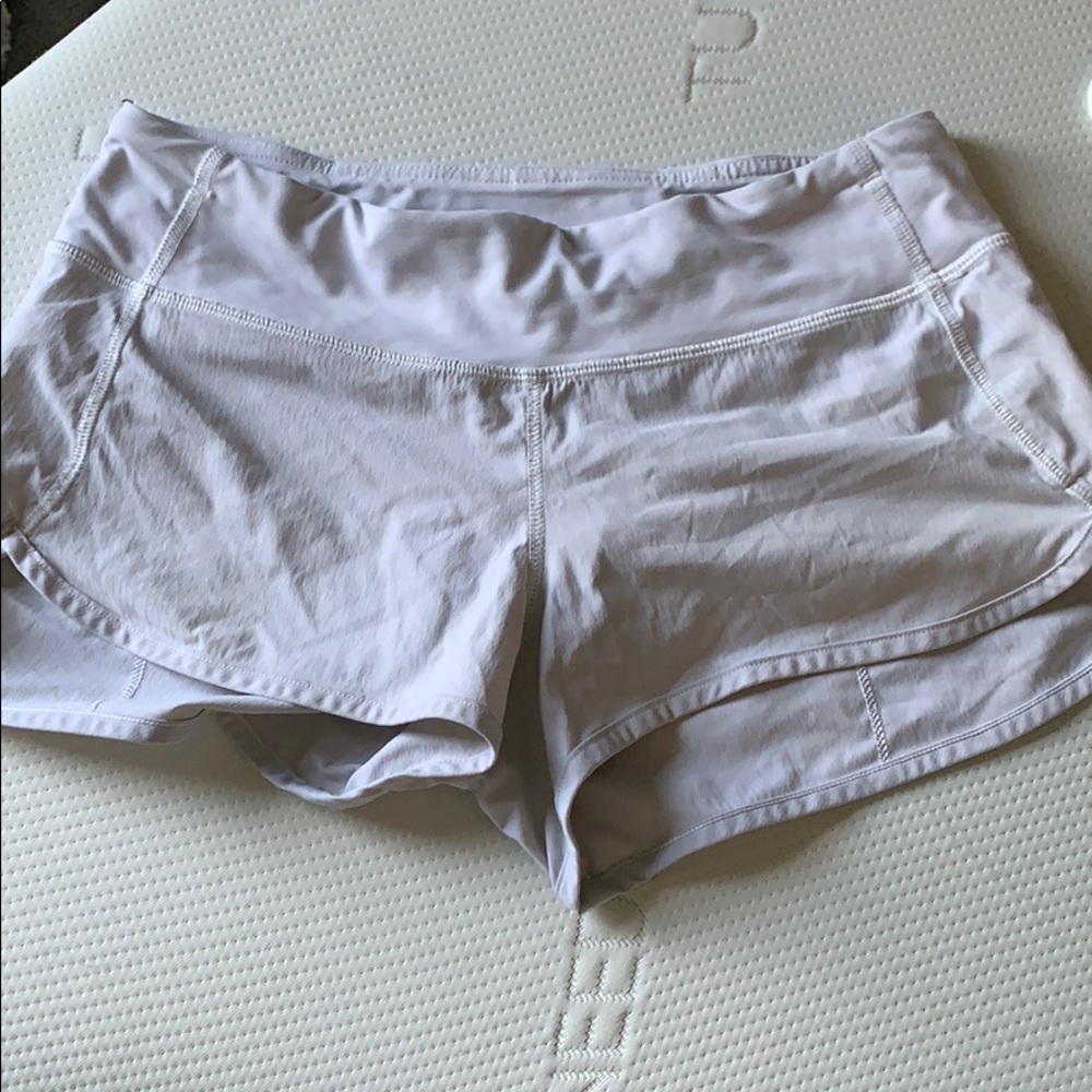 lululemon speed shorts